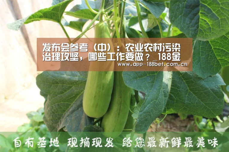 发布会参考（中）：农业农村污染治理攻坚，哪些工作要做？_18